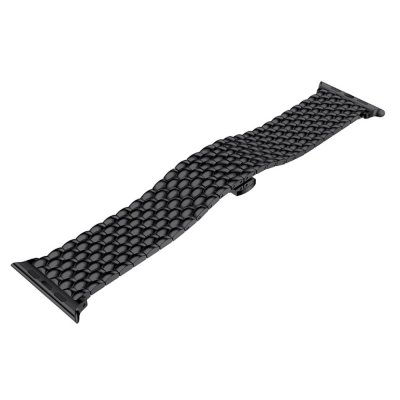 Köp Metallarmband i Fjärilspänne Apple Watch Ultra 3 49mm Svart Online