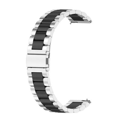 Köp Metallarmband Samsung Galaxy Watch 6 Classic 47mm Silver/Svart Online