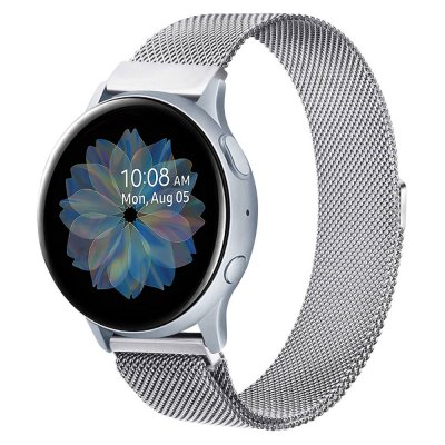 Köp Milanese Armband Samsung Galaxy Watch 5 40/44/Pro 45 mm Silver Online