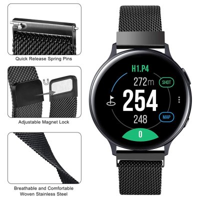 Milanese Armband Samsung Galaxy Watch FE Svart