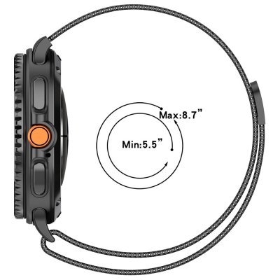 Milanese Armband Samsung Galaxy Watch 8 44mm Grå