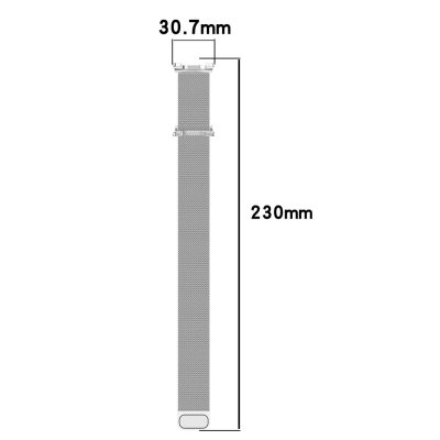 Milanese Armband Samsung Galaxy Watch 8 40mm Silver