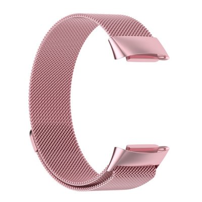 Milanese Loop Armband Fitbit Charge 5 Rosa - Techhuset.se