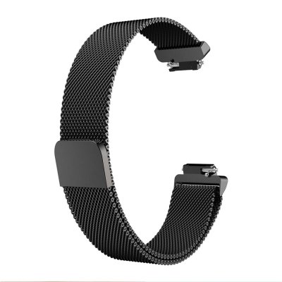 Milanese Loop Armband Fitbit Inspire/Inspire HR/Inspire 2 Svart - Techhuset.se