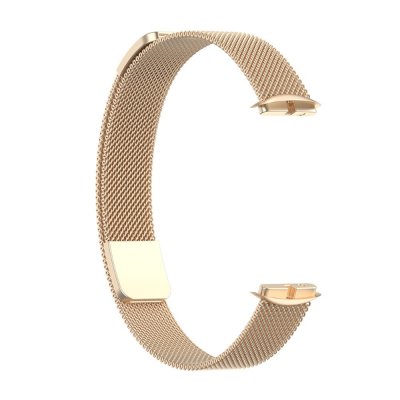 Milanese Loop Armband Fitbit Luxe Champagne Gold - Techhuset.se