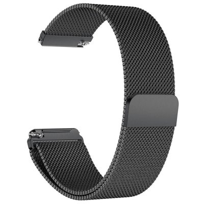 Milanese Loop Armband Fitbit Versa 3/Sense Svart - Techhuset.se
