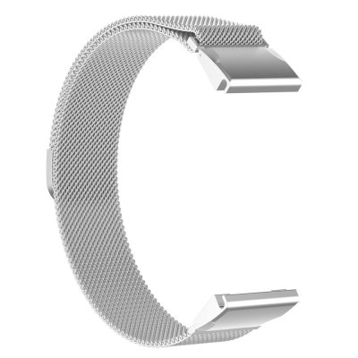 Snyggt magnetiskt Milanese armband i rostfritt stål för Garmin Fenix 8 47mm