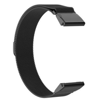 Milanese Loop Armband Garmin Fenix 5/5 Plus/6/6 Pro Svart - Techhuset.se