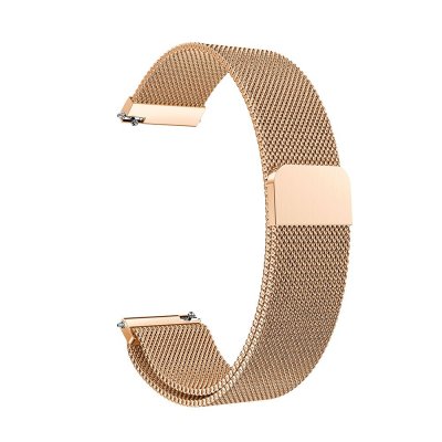 Milanese Loop Armband Garmin Vivoactive 5 Roséguld - bakifrån