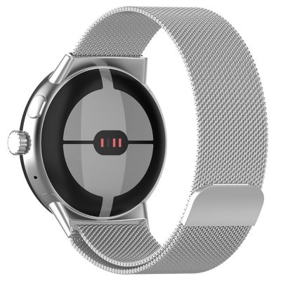 Milanese Armband Google Pixel Watch 2 Silver