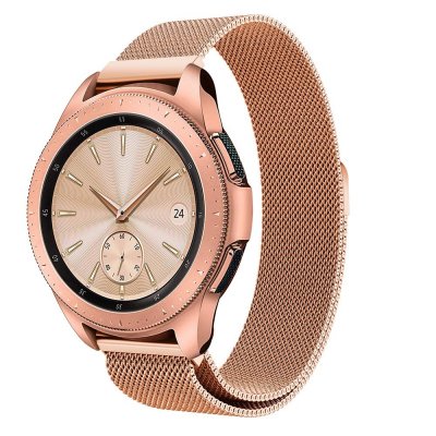 Milanese Loop Armband Samsung Galaxy Watch 42mm Rose Guld - Techhuset.se