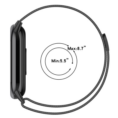 Köp Milanese Loop Armband Xiaomi Smart Band 8 Silver online