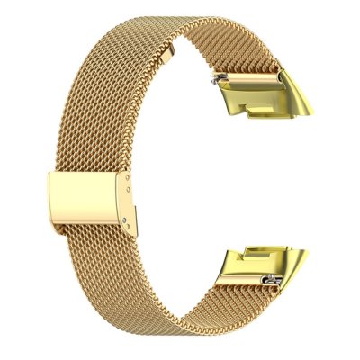 Köp Milanese Mesh Bracelet Fitbit Charge 6 Guld Online