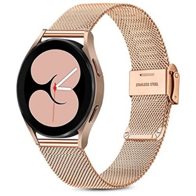 Köp Milanese Mesh Bracelet Samsung Galaxy Watch 6 44mm Roséguld Online