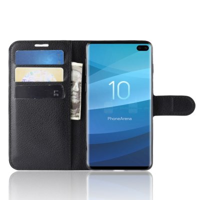 Mobilfodral Samsung Galaxy S10 Plus Svart - Techhuset.se