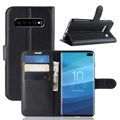 Mobilfodral Samsung Galaxy S10 Plus Svart - Techhuset.se