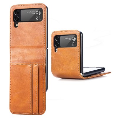 Köp Mobilfodral Samsung Galaxy Z Flip 4 Cognac Online
