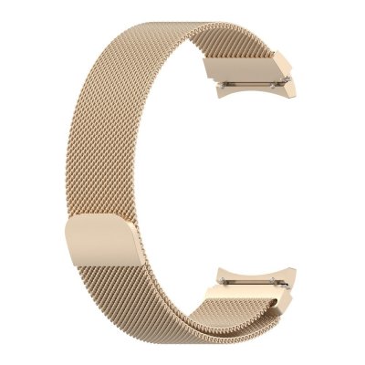 Köp Modern Fit Milanese Armband Samsung Galaxy Watch 5 40/44/Pro 45 mm Champagne Online