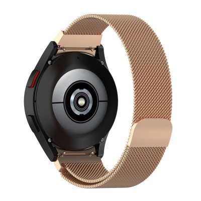 Köp Modern Fit Milanese Armband Samsung Galaxy Watch 5 40/44/Pro 45 mm Roséguld Online