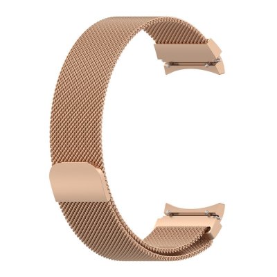 Köp Modern Fit Milanese Armband Samsung Galaxy Watch 5 40/44/Pro 45 mm Roséguld Online