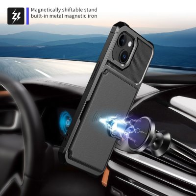Köp Multi-Slot Case iPhone 15 Svart Online