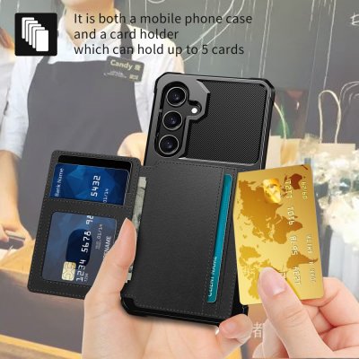 Multi-Slot Case Samsung Galaxy S25 Svart