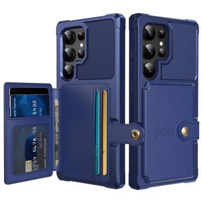 Multi-Slot Case Samsung Galaxy S25 ultra blå