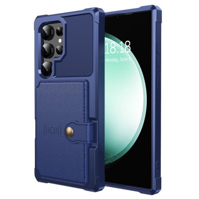 Multi-Slot Case Samsung Galaxy S25 ultra blå