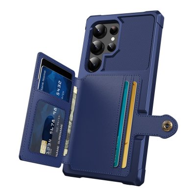 Multi-Slot Case Samsung Galaxy S25 ultra blå