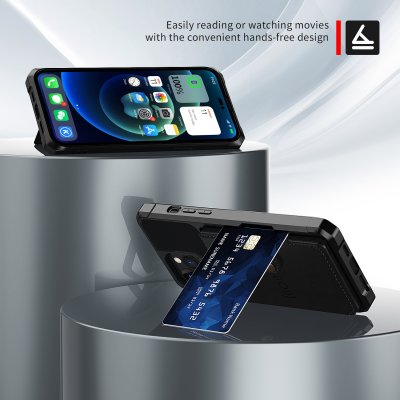 Köp Multi-Slot Skal iPhone 14 Pro Max Svart Online