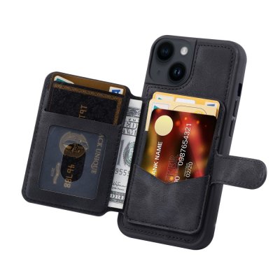 Köp Multi-Slot Skal RFID-skydd iPhone 15 Svart Online