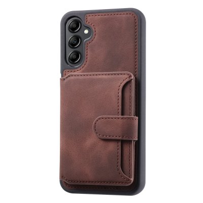 Köp Multi-Slot Skal RFID-skydd Samsung Galaxy S23 FE Brun Online