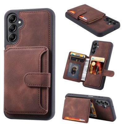 Köp Multi-Slot Skal RFID-skydd Samsung Galaxy S23 FE Brun Online