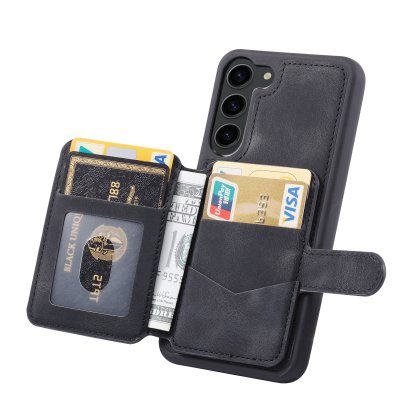 Multi-Slot Skal RFID-skydd Samsung Galaxy S24 Plus Svart