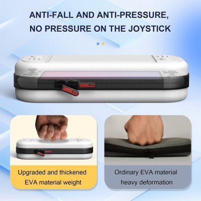 Nintendo Switch 2 Stor Förvaringsväska Med Handtag vit