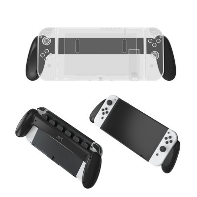 Nintendo Switch OLED Skal Med Ergonomiskt Grepp
