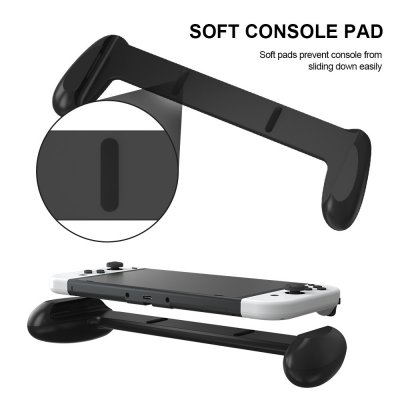 Nintendo Switch OLED Skal Med Ergonomiskt Grepp