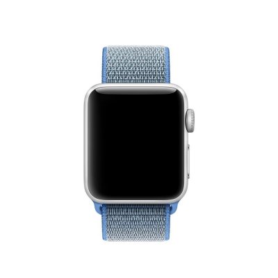 Köp Nylonarmband Apple Watch 41mm Series 9 mm Blå Online