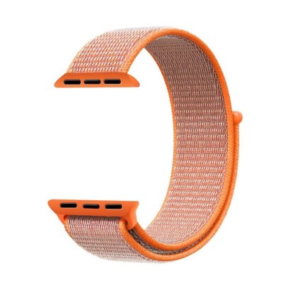 Nylonarmband Apple Watch Series 11 42mm Orange