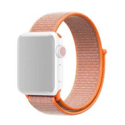 Nylonarmband Apple Watch 41mm Series 9 Orange