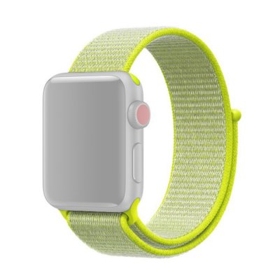 Köp Nylonarmband Apple Watch Ultra 3 49mm Gul Online