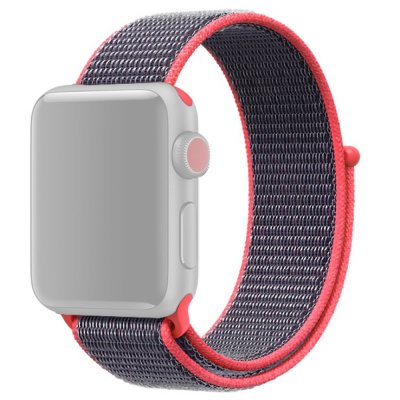 Köp Nylonarmband Apple Watch Ultra 3 49mm Röd Online