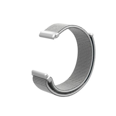 Nylonarmband Fitbit Versa/Versa 2 Silver - Techhuset.se