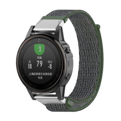 Nylonarmband Garmin Fenix 8 43mm Grön