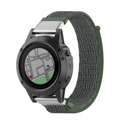 Nylonarmband Garmin Fenix 6X Pro Grön