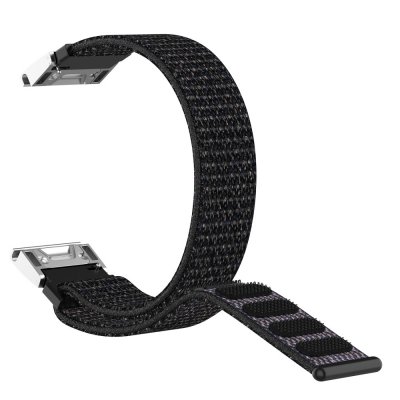 Nylonarmband Garmin Fenix 6X Pro Svart