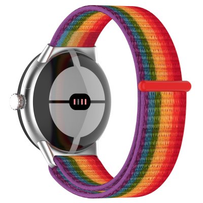 Nylonarmband Google Pixel Watch 3 41mm Regnbåge