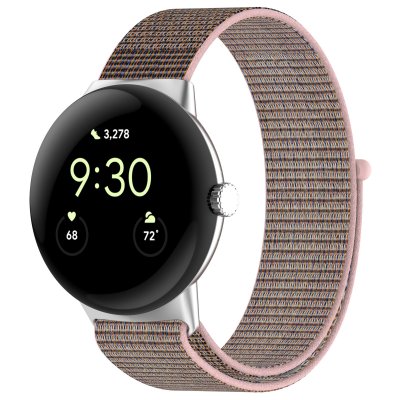 Nylonarmband Google Pixel Watch 4 Rosa
