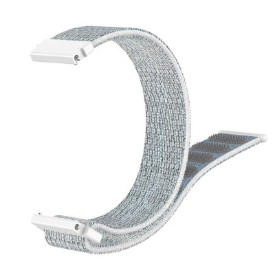 Nylonarmband Samsung Galaxy Watch FE Grå/Vit