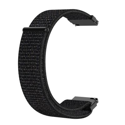 Nylonarmband Garmin Vivoactive 5 Svart – sidovy monterat